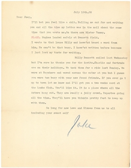 1938 Jack Norworth Signed Typed Letter With Sheet Music To "Take Me Out To The Ball Game" (Beckett)